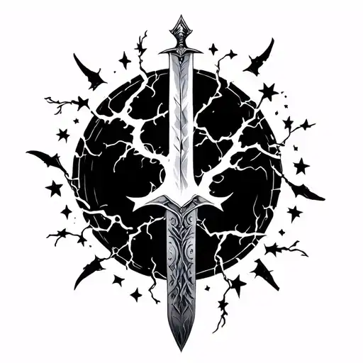 Lightning Sword Vine Stars