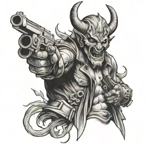 Satan With Gun
