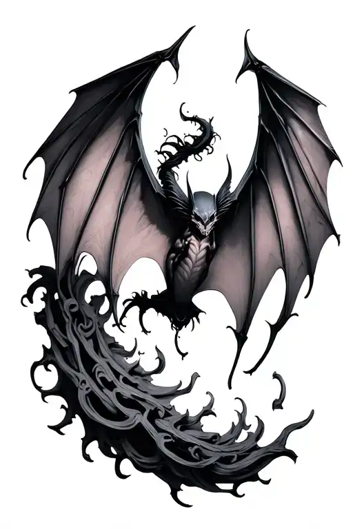 Gothic Bat Wings