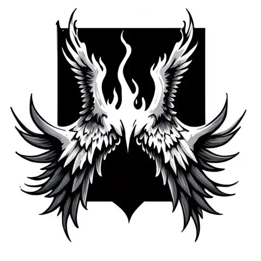 Fire Flame Like Wings