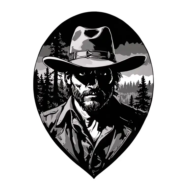 Red Dead Redemption 2 Forest