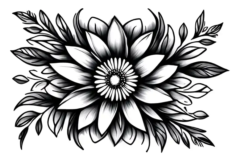 Floral And Mandala Pattern