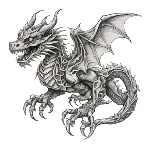 Wood Dragon With The Name Rein