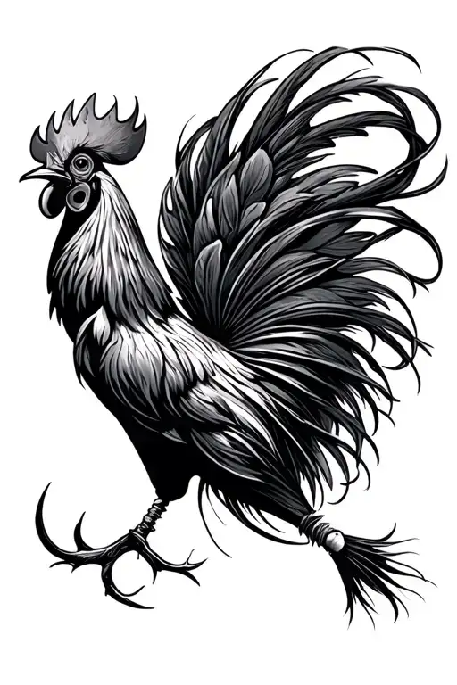 Rooster Tail Fishing Lure