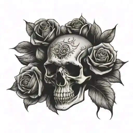 Skull And Roses Afterlife