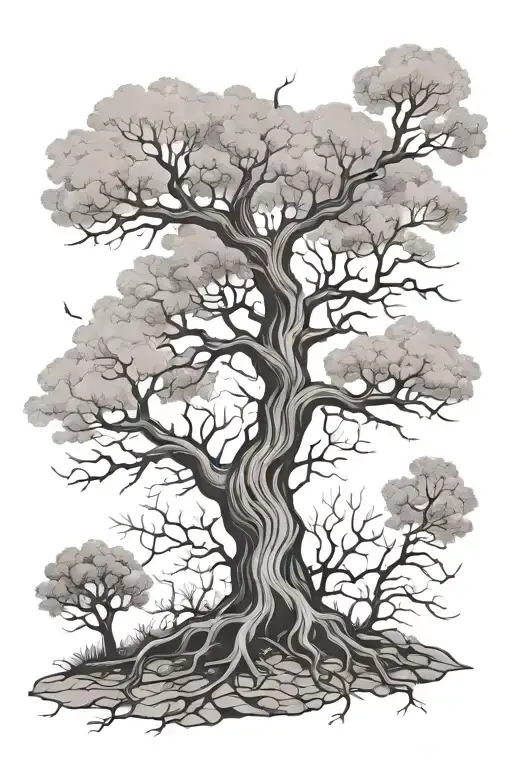 Veins Turn Into A Tree