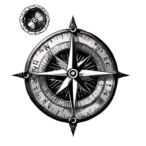 Nautical Compass Rose