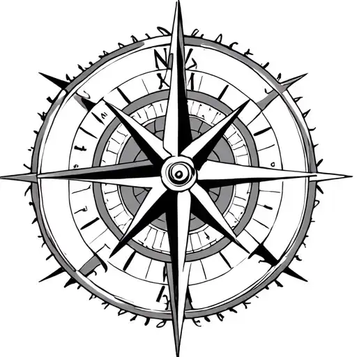 Compass Arrow Style