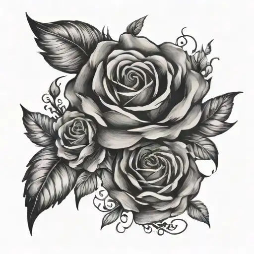 Phrase Your Love Is My Turning Page With Blooming Flowers