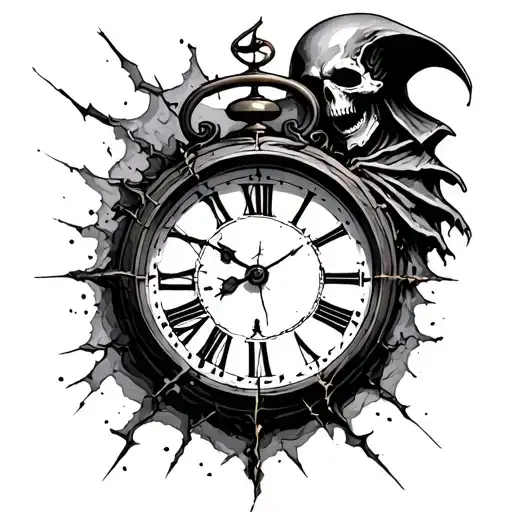 Reaper And Broken Clock