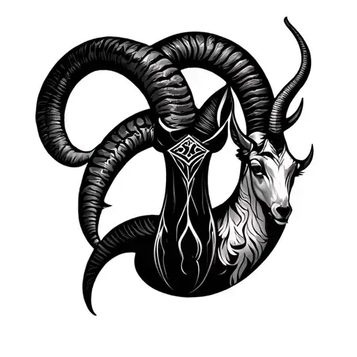 Weight And Capricorn T Acalligraphy