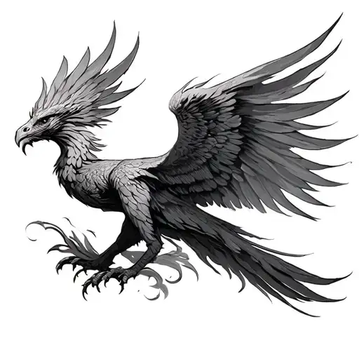 Rising Phoenix Flying