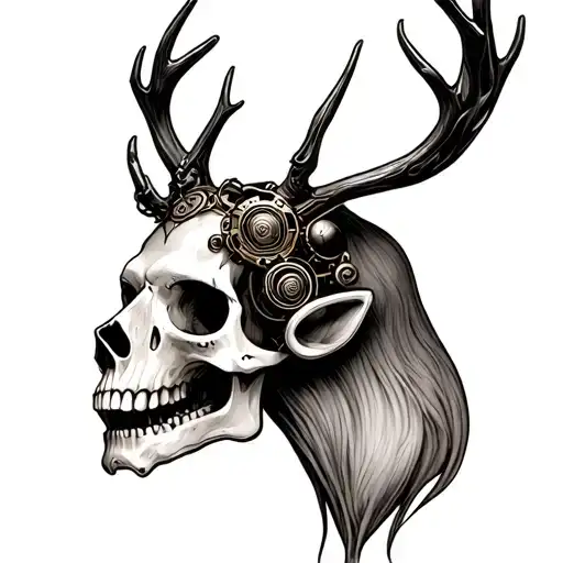 Steam Punk Dear Skull
