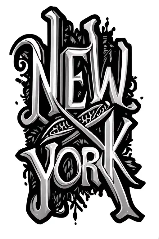 Medellin Horizontal Word And New York Vertical Word Crossing Each Other On Second E