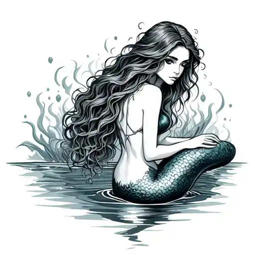 Mermaid Sitting