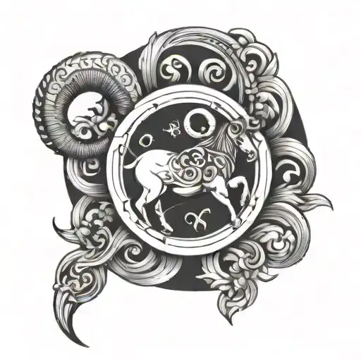 Hope Symbol And Aries Zodiac Sign