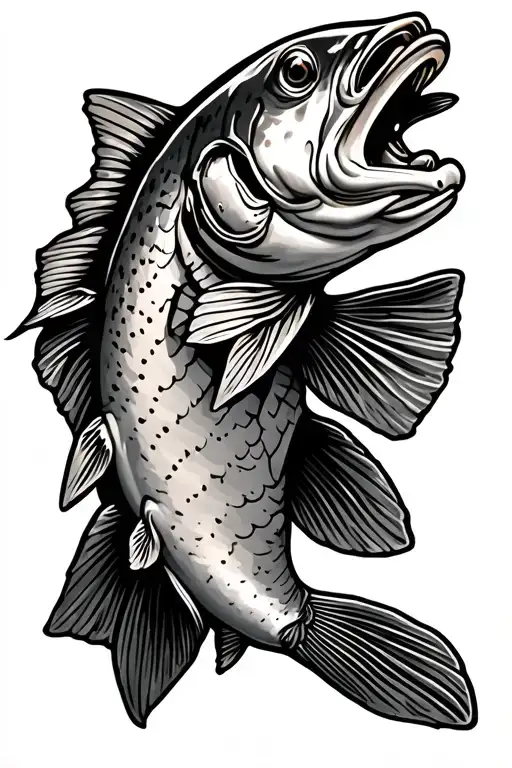 Rainbow Trout Jumping