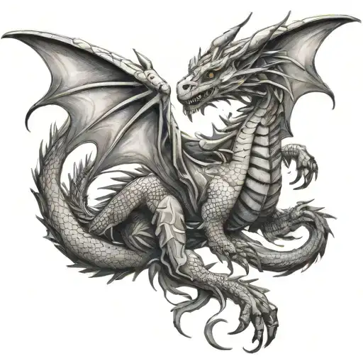 Dragon With Sigatarius