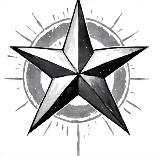 Star Sign Tattoo Design