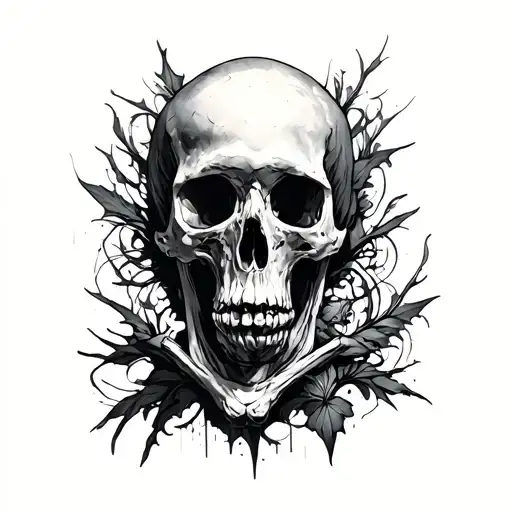 Unrendered Album Cover Bones