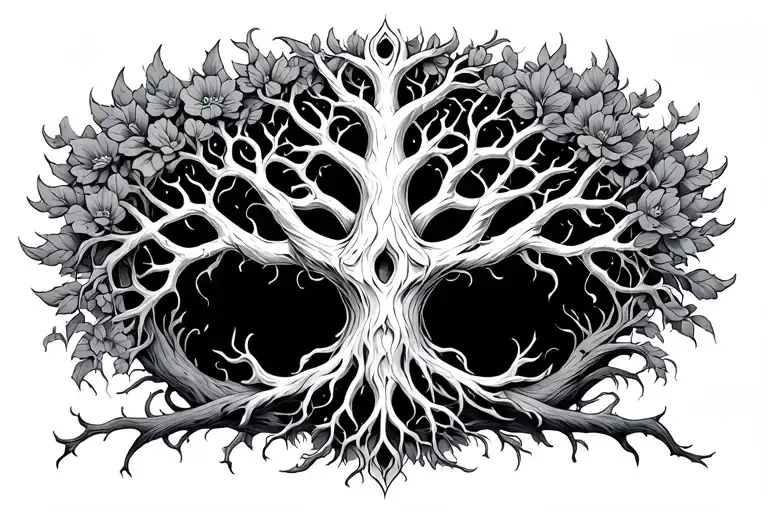 Yggdrasil Tattoo On Arm