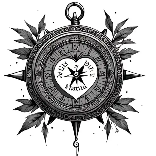 Watch Heart Compass Rosa Name Natalia