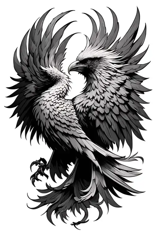 Phoenix Rising Phoenix Bird