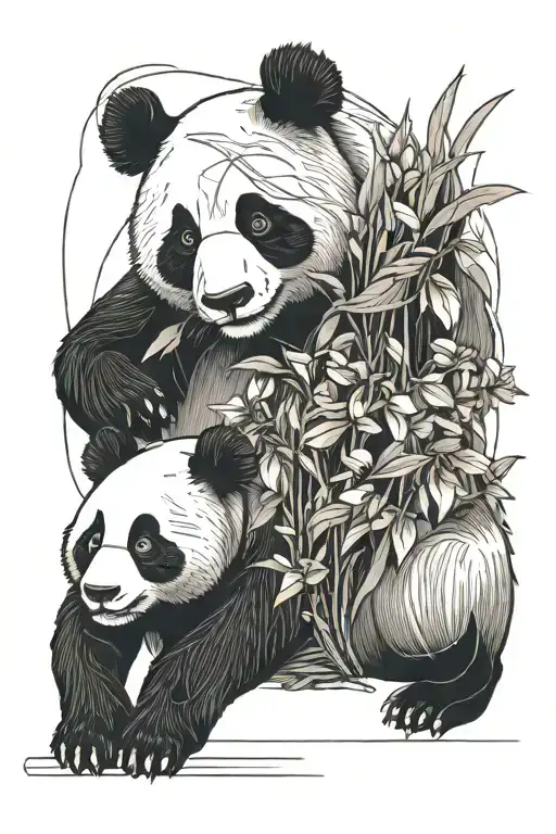 Lines Forming Panda Dates Michelange