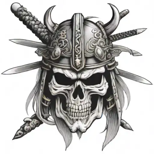 Samurai Skull
