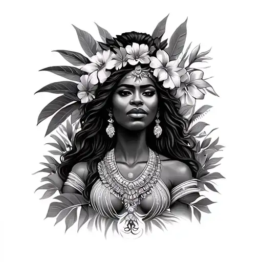 Pele Hawaiian Goddess