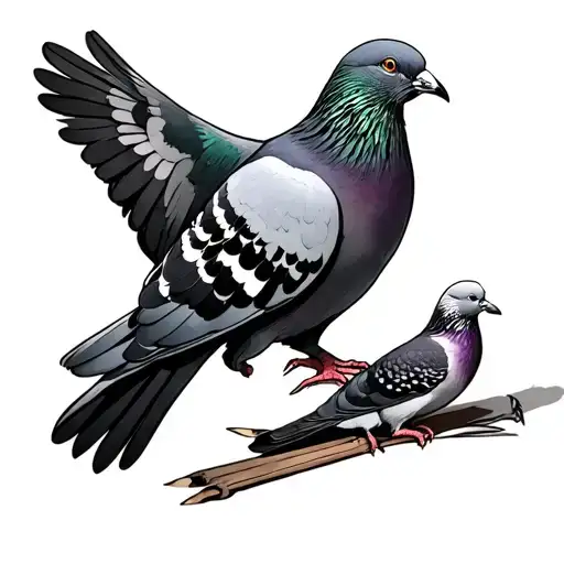 Pigeon And A Christian