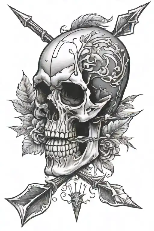 Skull And Arrow