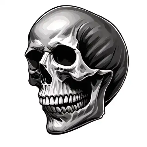 Willy G Skull Wearing