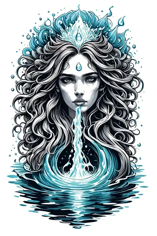 Aquarius Which Pours Water