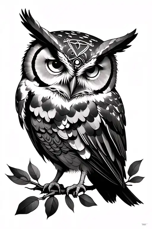 Athena Owl Mnemosyne Book Olive Branch