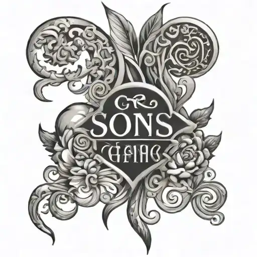 2 Sons And Dad Name