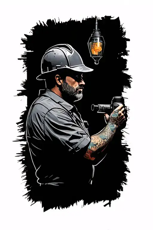 Civil Engineer Holding