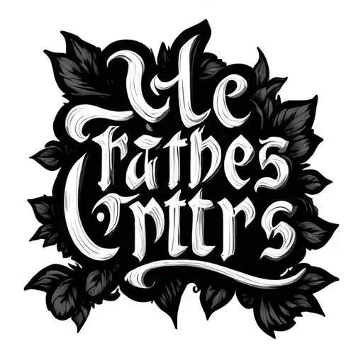 Glagolica Script Of Famouse Mottos