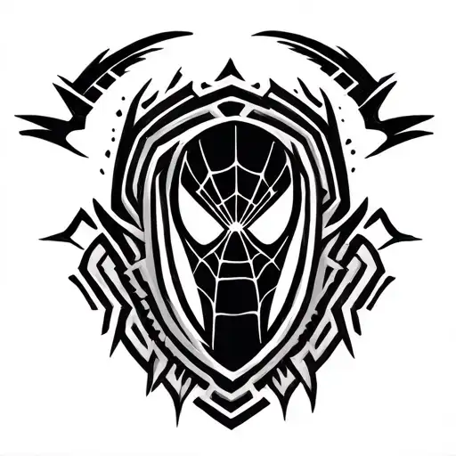 Aztec Spiderman Logo