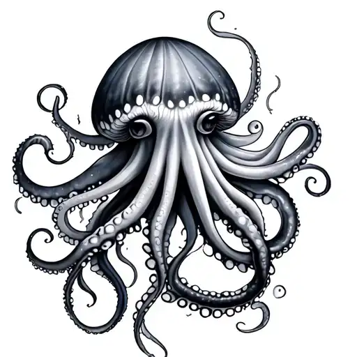 Mermaid Octopus Jellyfish