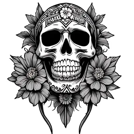 Mexican Scottish Skull