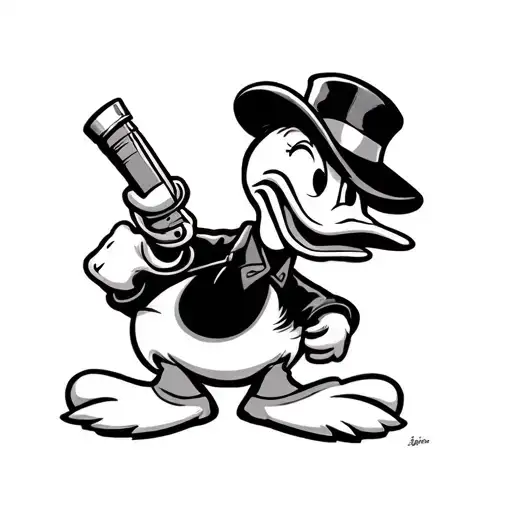 Gangster Donald Duck