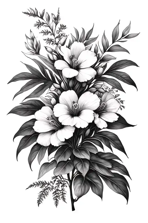 Different Native Australian Plants And Flowers