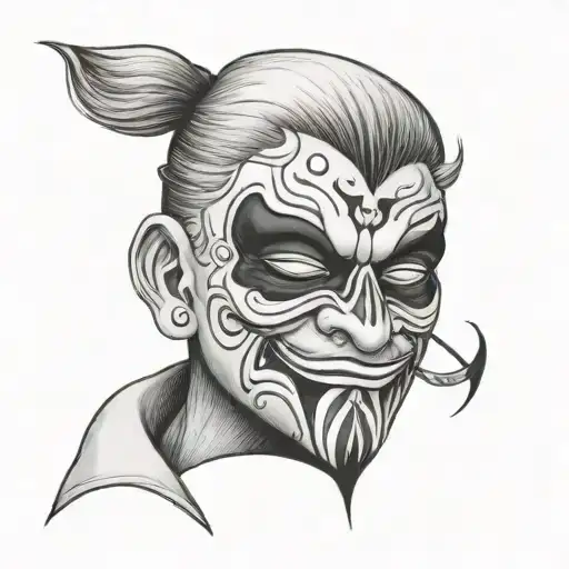 Sad Guy Put A Happy Mask