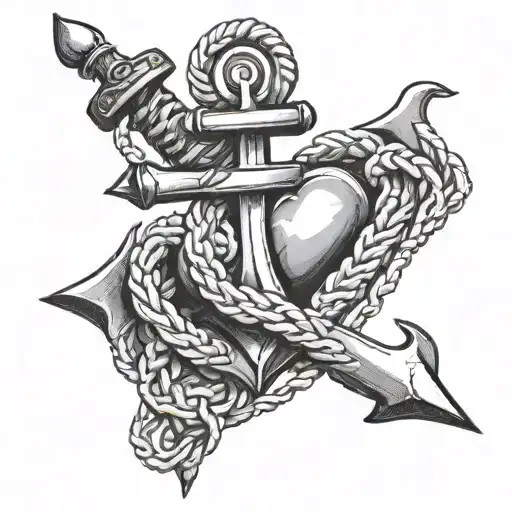 Heart Anchor Rope