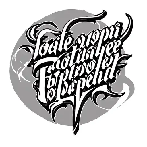 Two Word Ambigram Generator