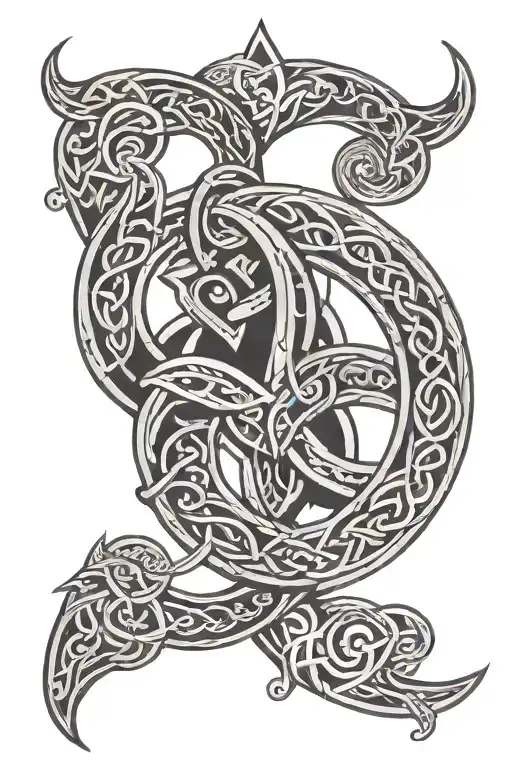 Nordic Viking Symbol Intertwined