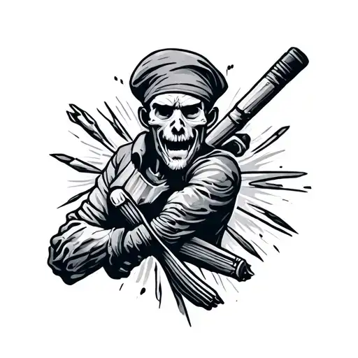 Hard Work Symbol Small And Basic