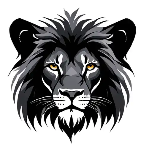 Minimalistic Lion