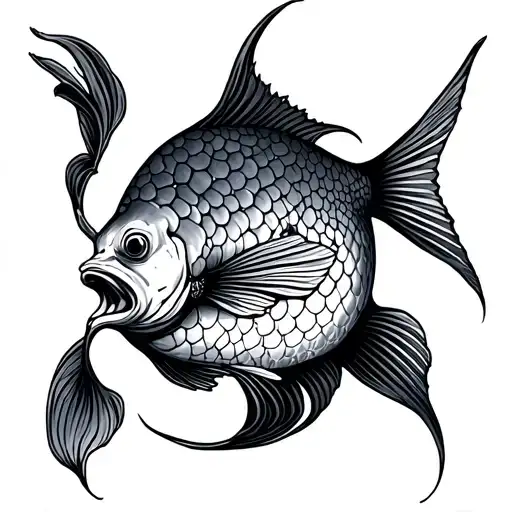 Pisces At Front Shoulder Running